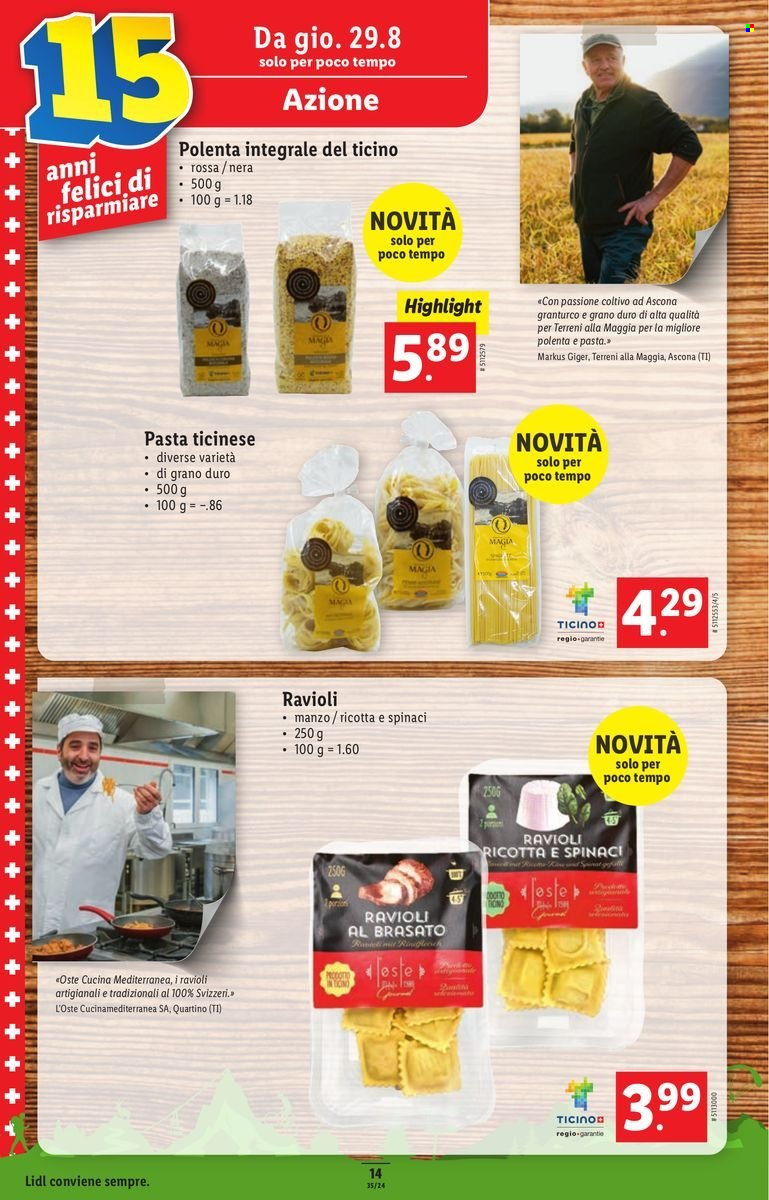 Volantino Lidl - 29.8.2024 - 4.9.2024. Pagina 14