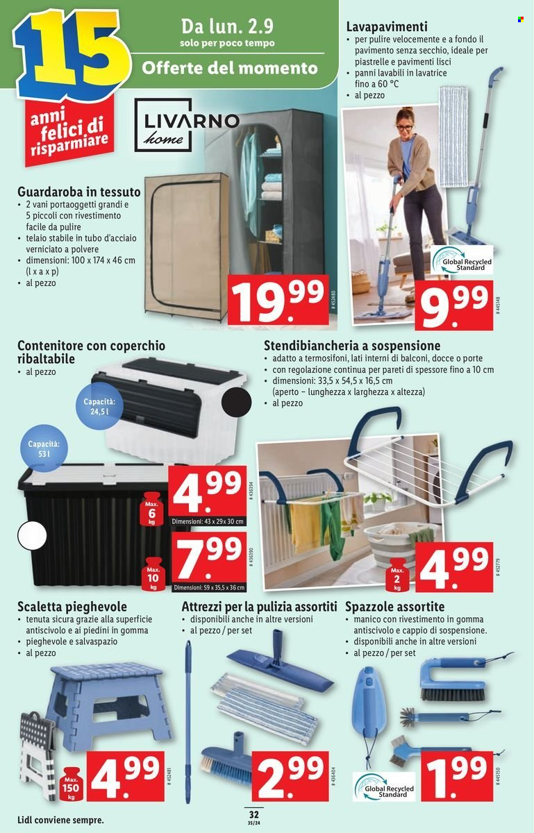 Volantino Lidl - 29.8.2024 - 4.9.2024. Pagina 34