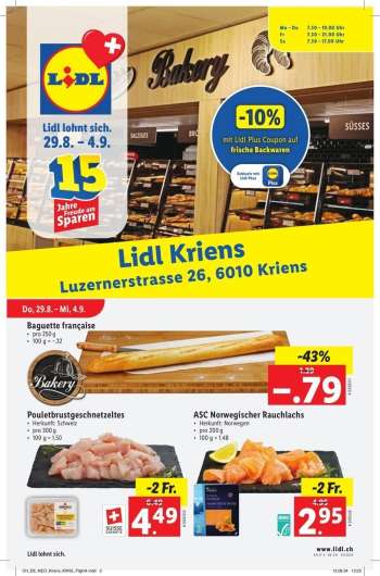 Prospekte Lidl - 29.8.2024 - 4.9.2024.