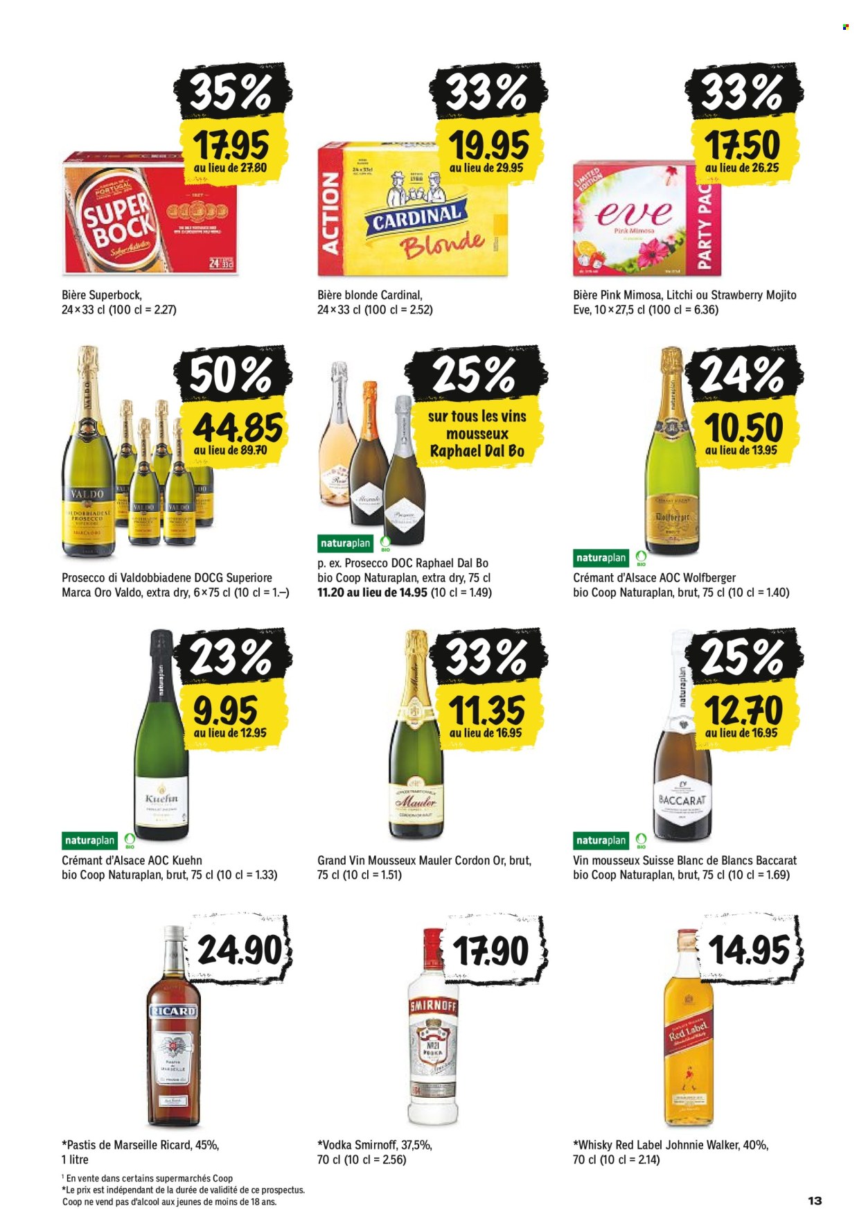 Prospekt Coop - 27.8.2024 - 1.9.2024. Seite 13
