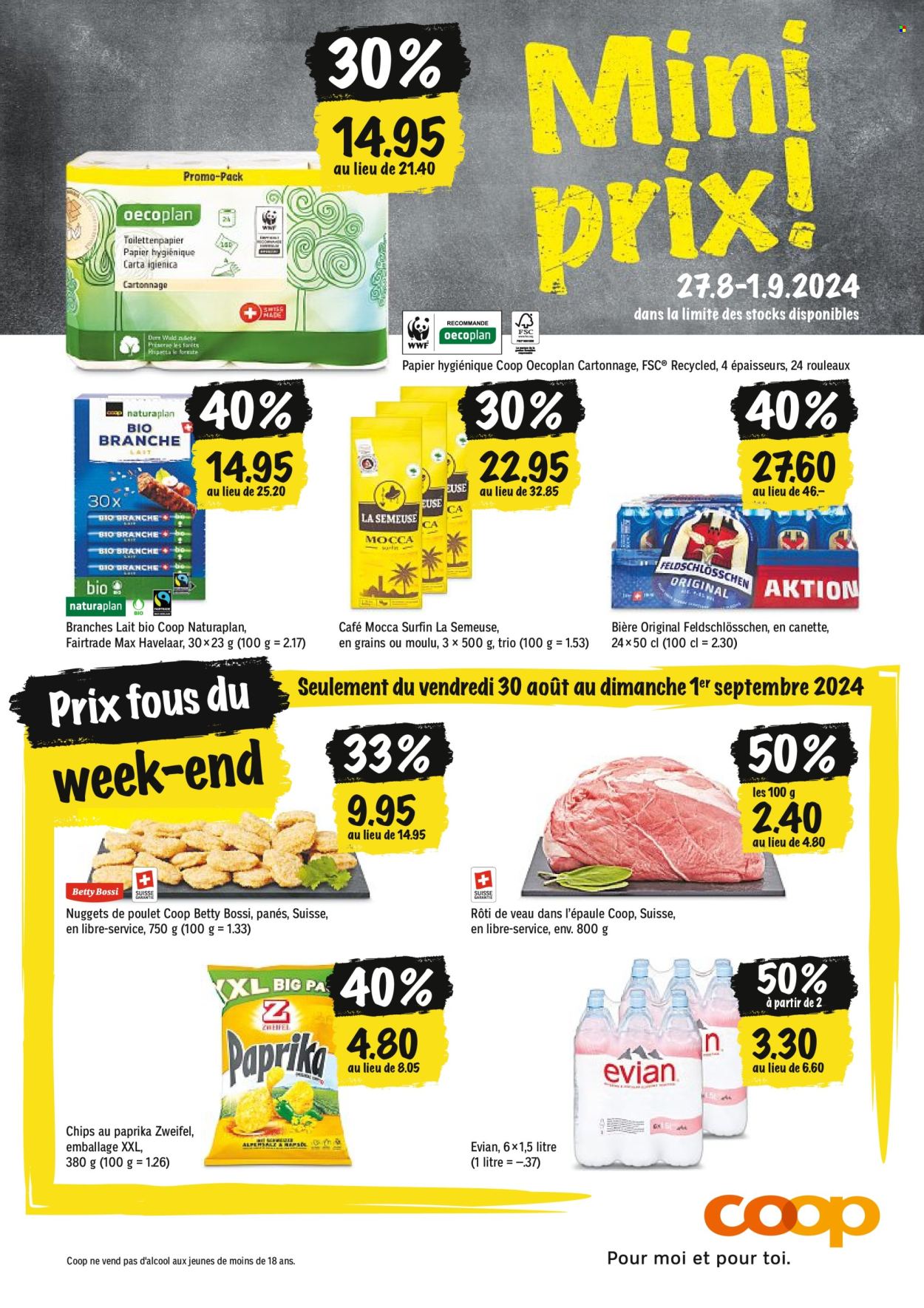 Prospekt Coop - 27.8.2024 - 1.9.2024. Seite 20