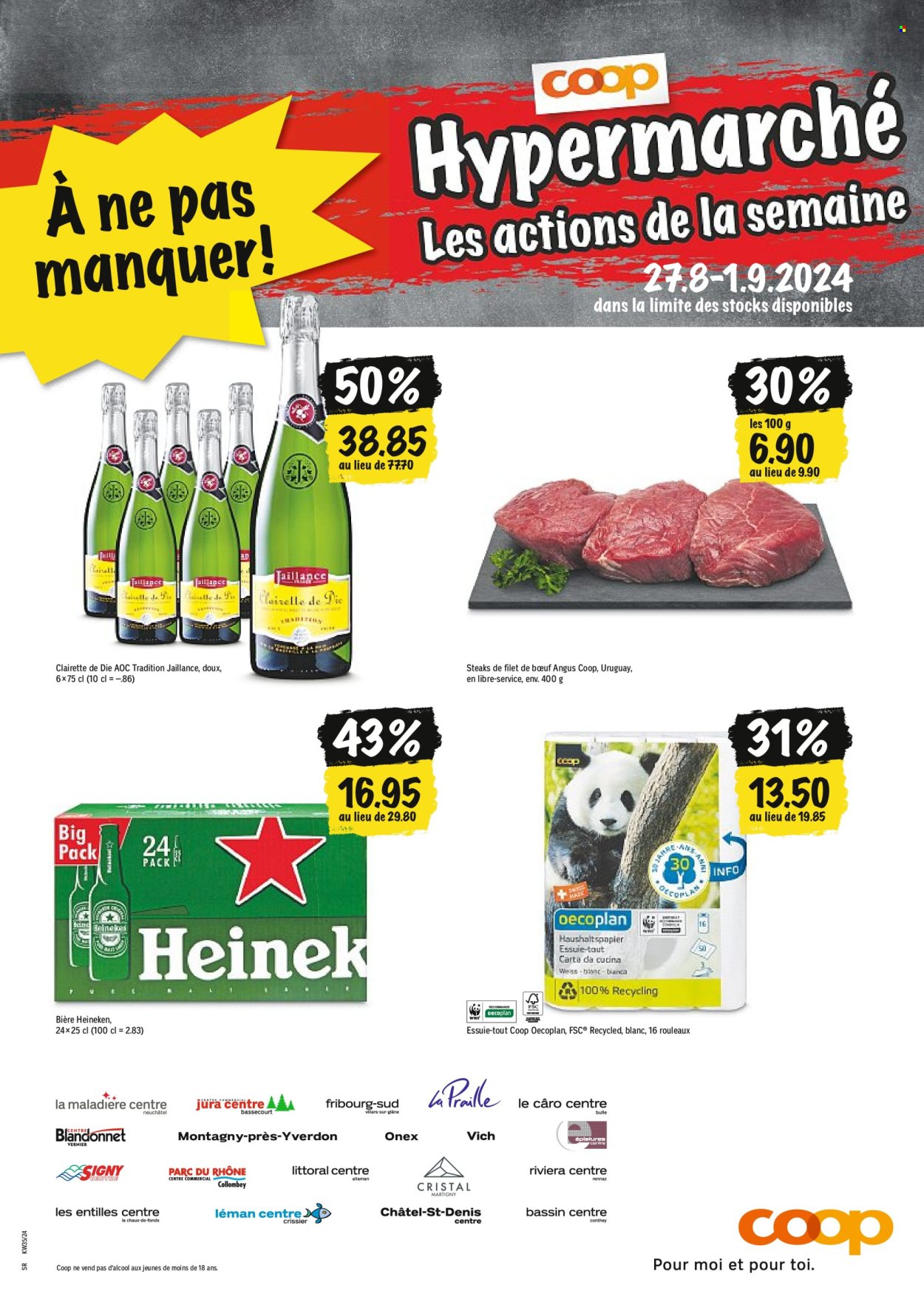 Prospekt Coop - 27.8.2024 - 1.9.2024. Seite 21