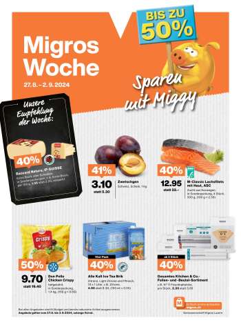 Catalogue Migros - 27.8.2024 - 2.9.2024.