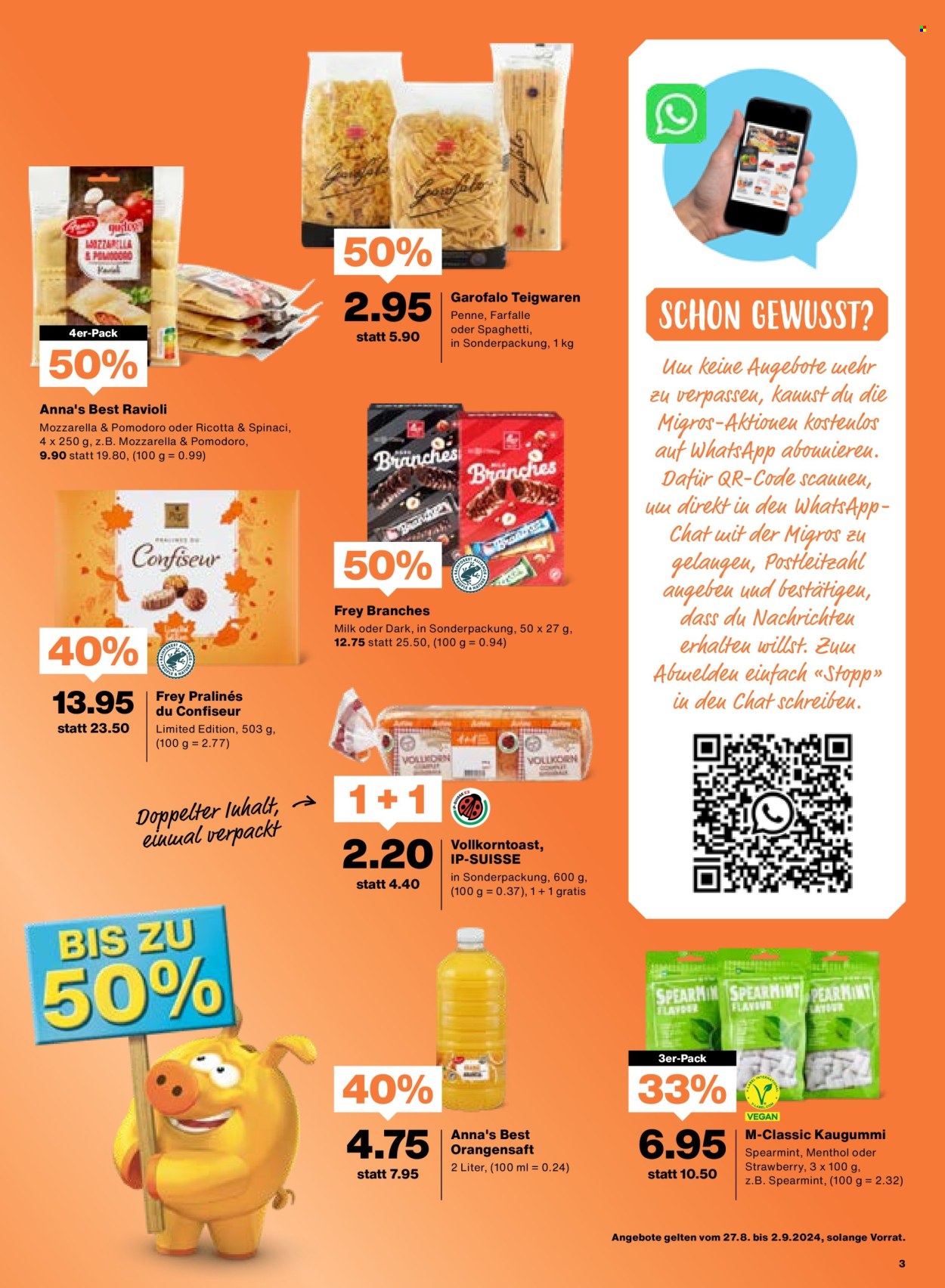 Volantino Migros - 27.8.2024 - 2.9.2024. Pagina 3