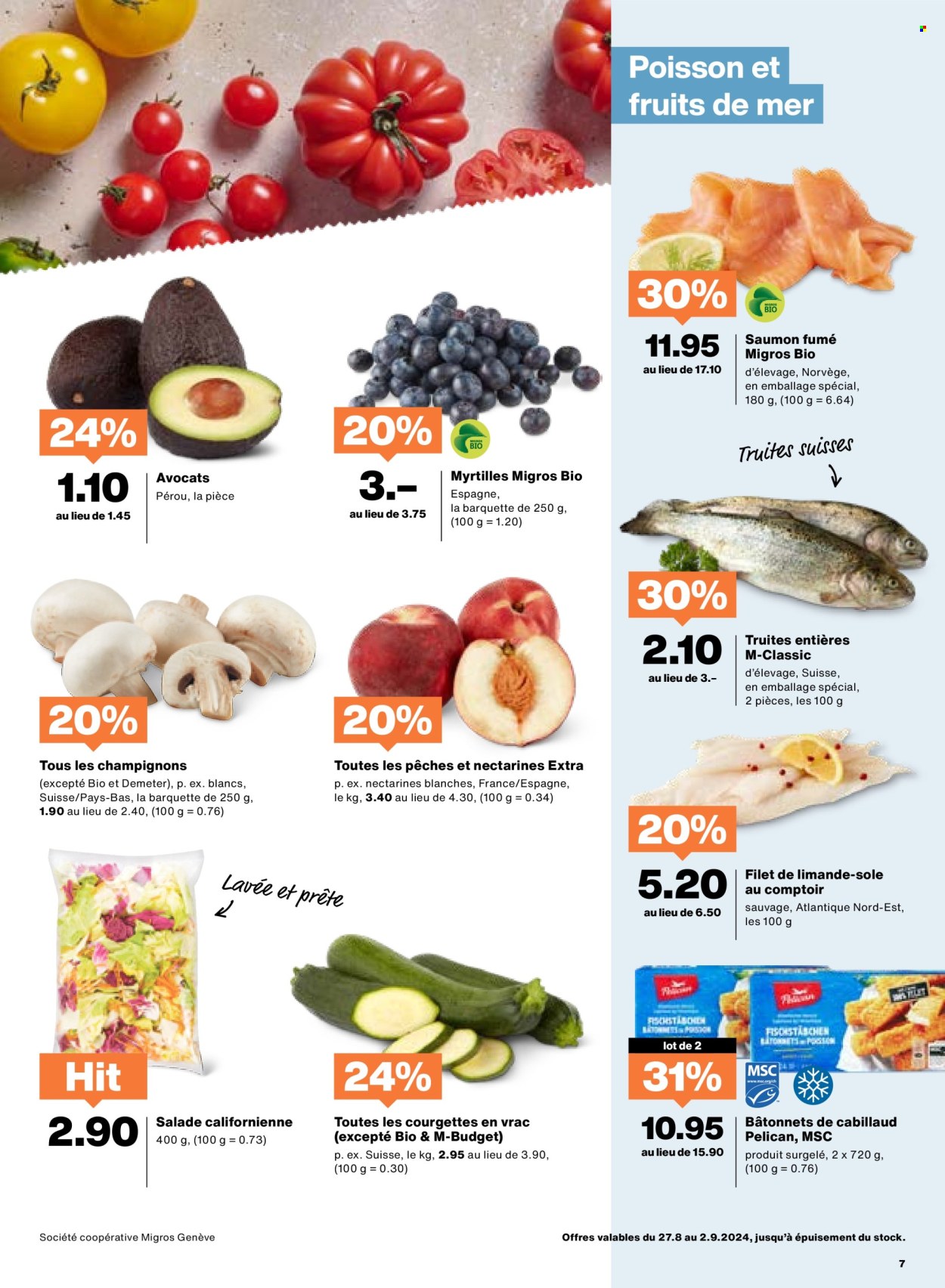 Volantino Migros - 27.8.2024 - 2.9.2024. Pagina 7