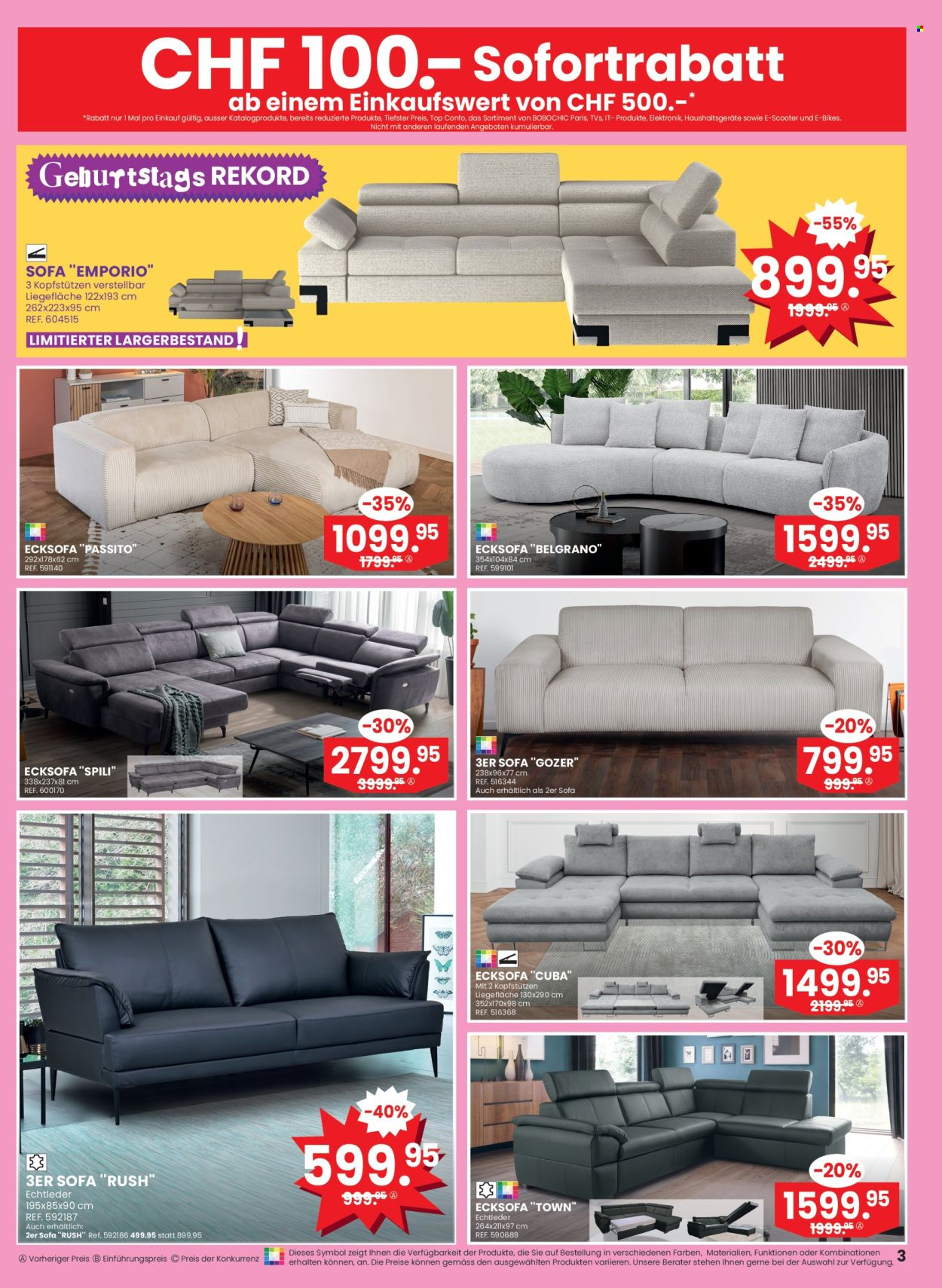 Volantino Conforama - 27.8.2024 - 9.9.2024. Pagina 3