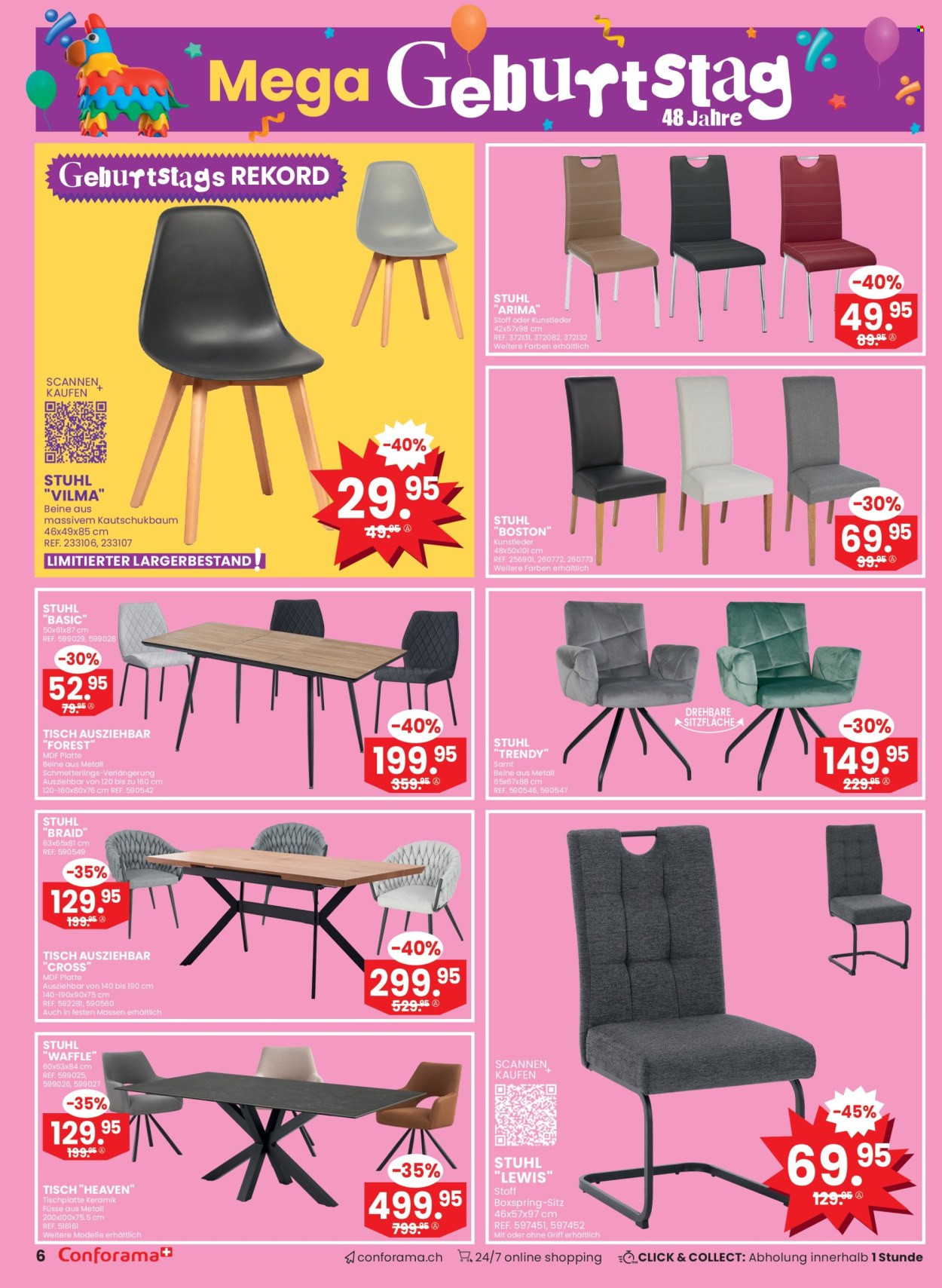 Volantino Conforama - 27.8.2024 - 9.9.2024. Pagina 6