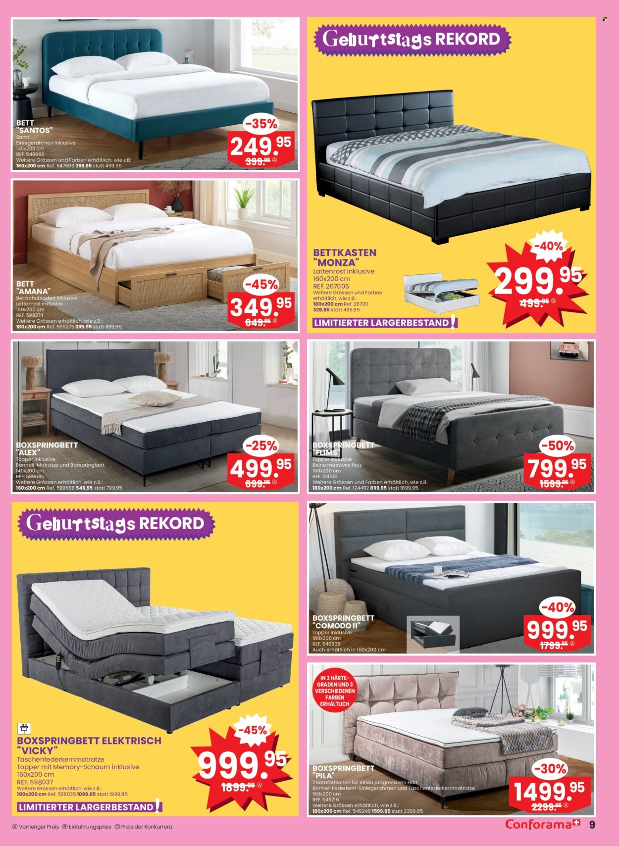 Volantino Conforama - 27.8.2024 - 9.9.2024. Pagina 9