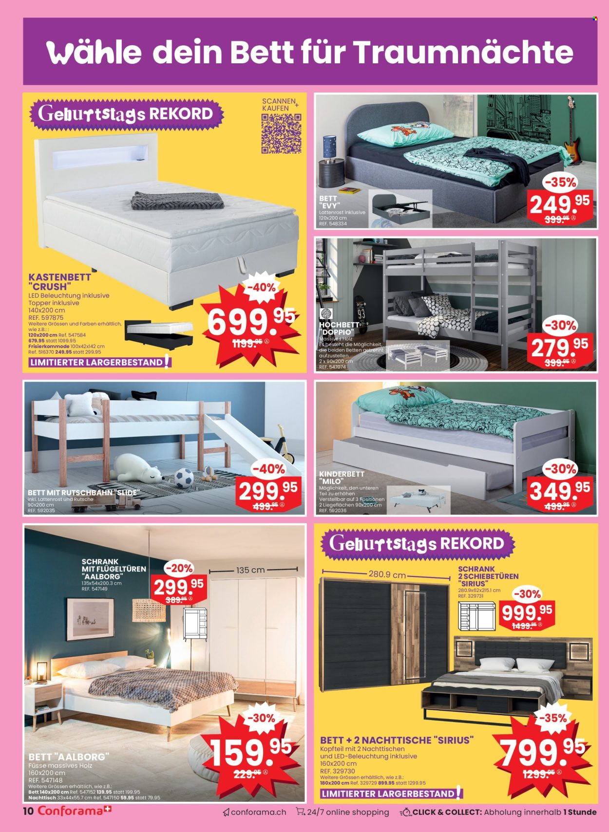 Volantino Conforama - 27.8.2024 - 9.9.2024. Pagina 10