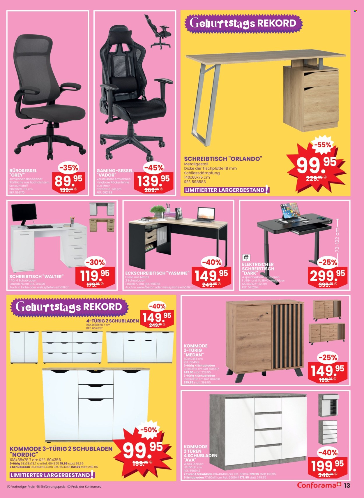 Volantino Conforama - 27.8.2024 - 9.9.2024. Pagina 13
