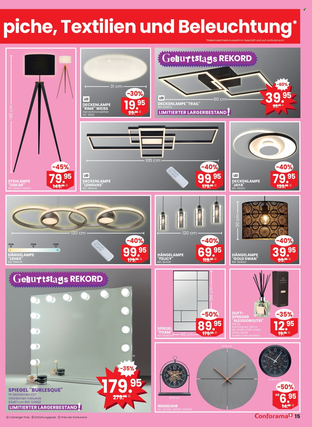 Volantino Conforama - 27.8.2024 - 9.9.2024. Pagina 15