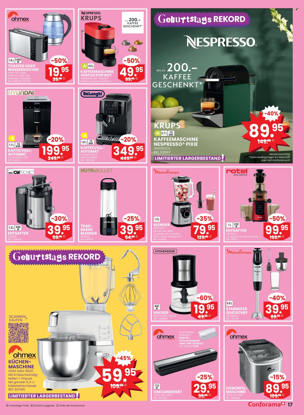 Volantino Conforama - 27.8.2024 - 9.9.2024. Pagina 17