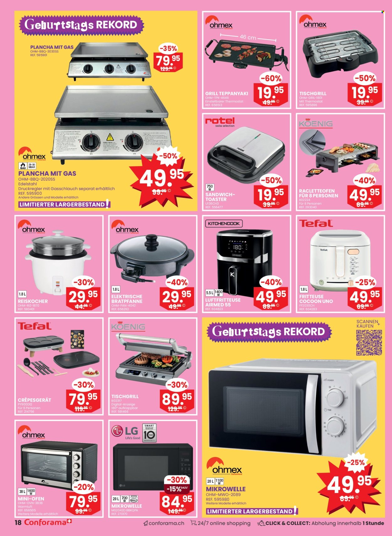 Volantino Conforama - 27.8.2024 - 9.9.2024. Pagina 18