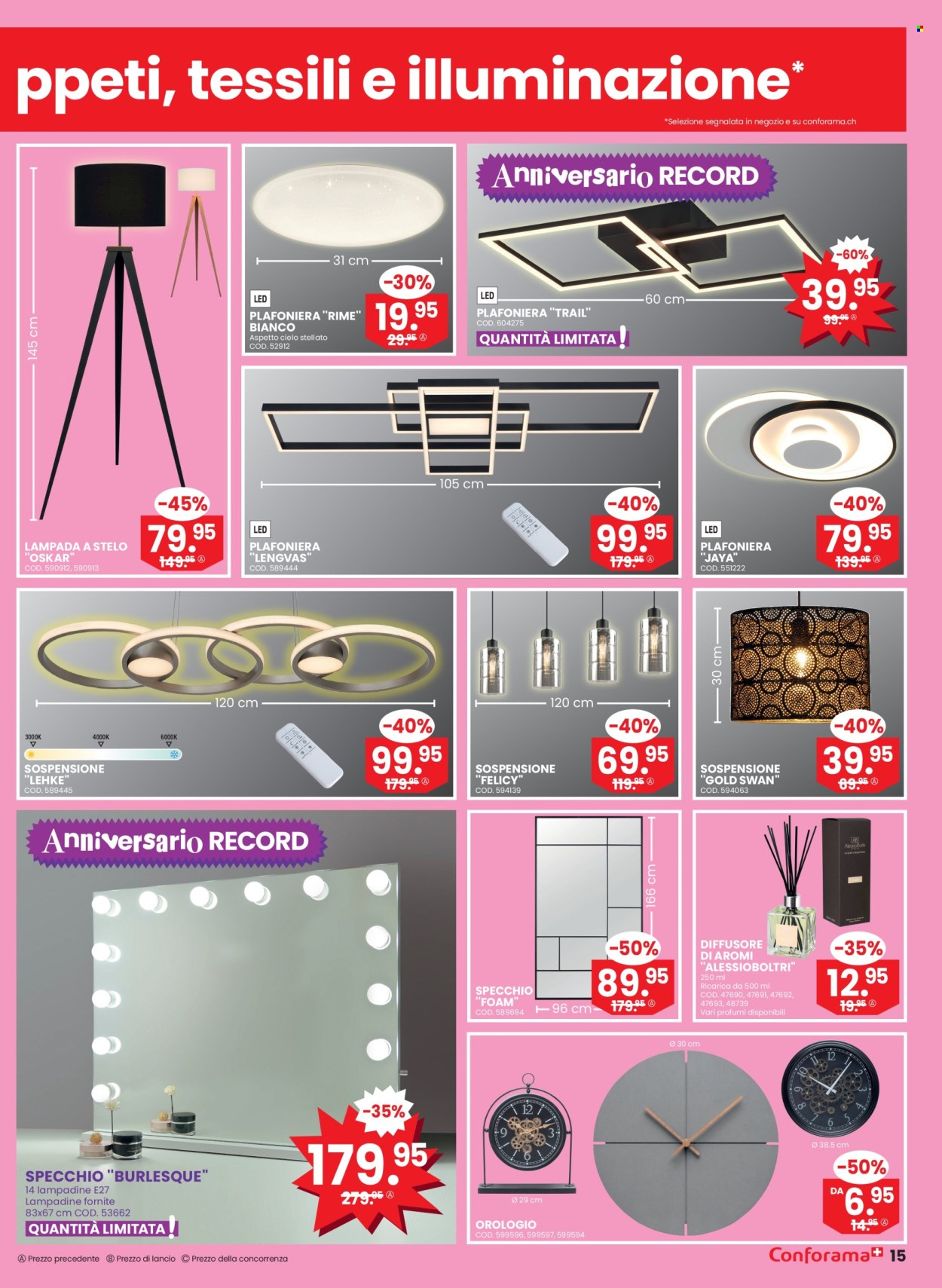 Volantino Conforama - 27.8.2024 - 9.9.2024. Pagina 15