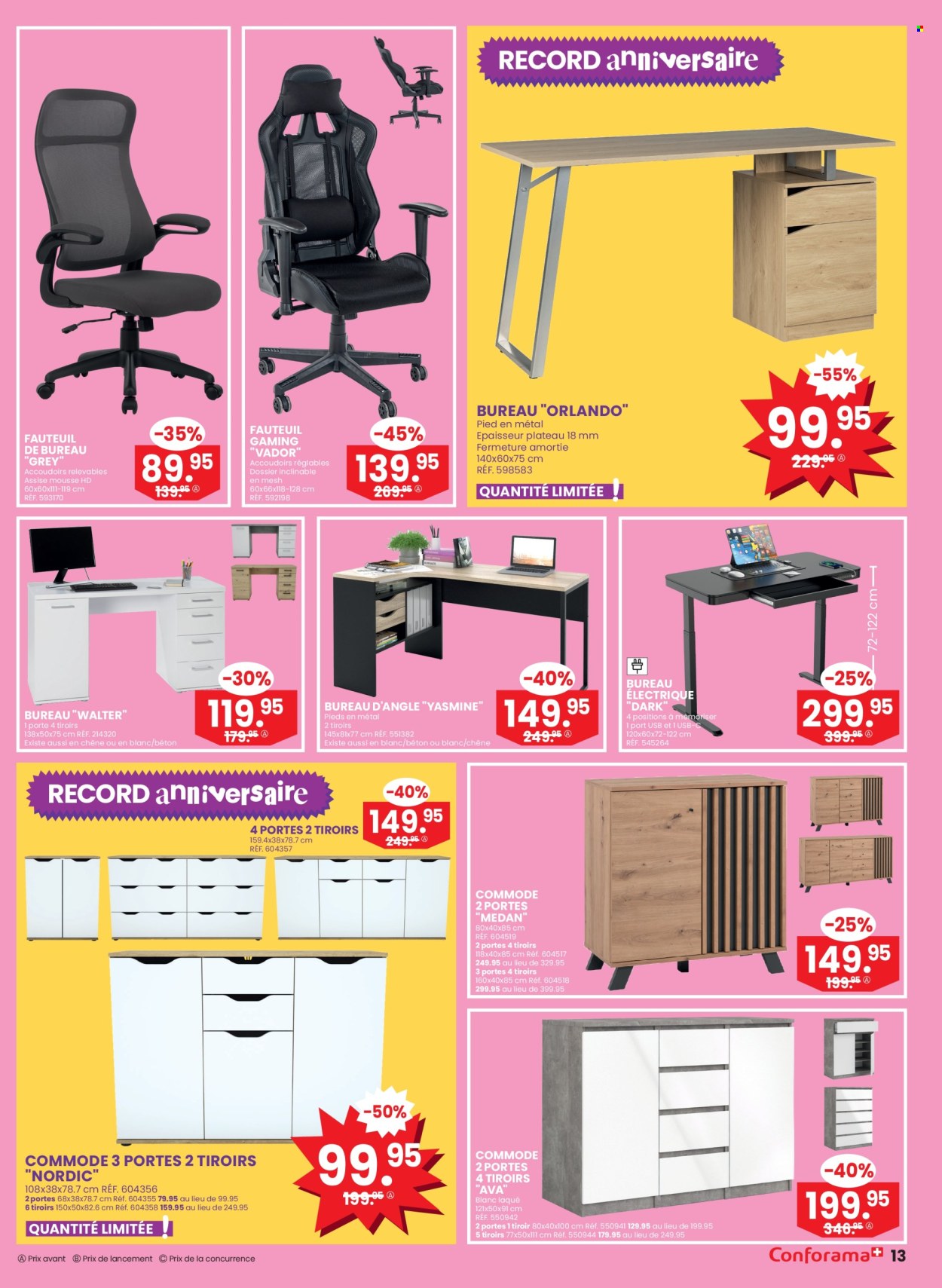 Volantino Conforama - 27.8.2024 - 9.9.2024. Pagina 13