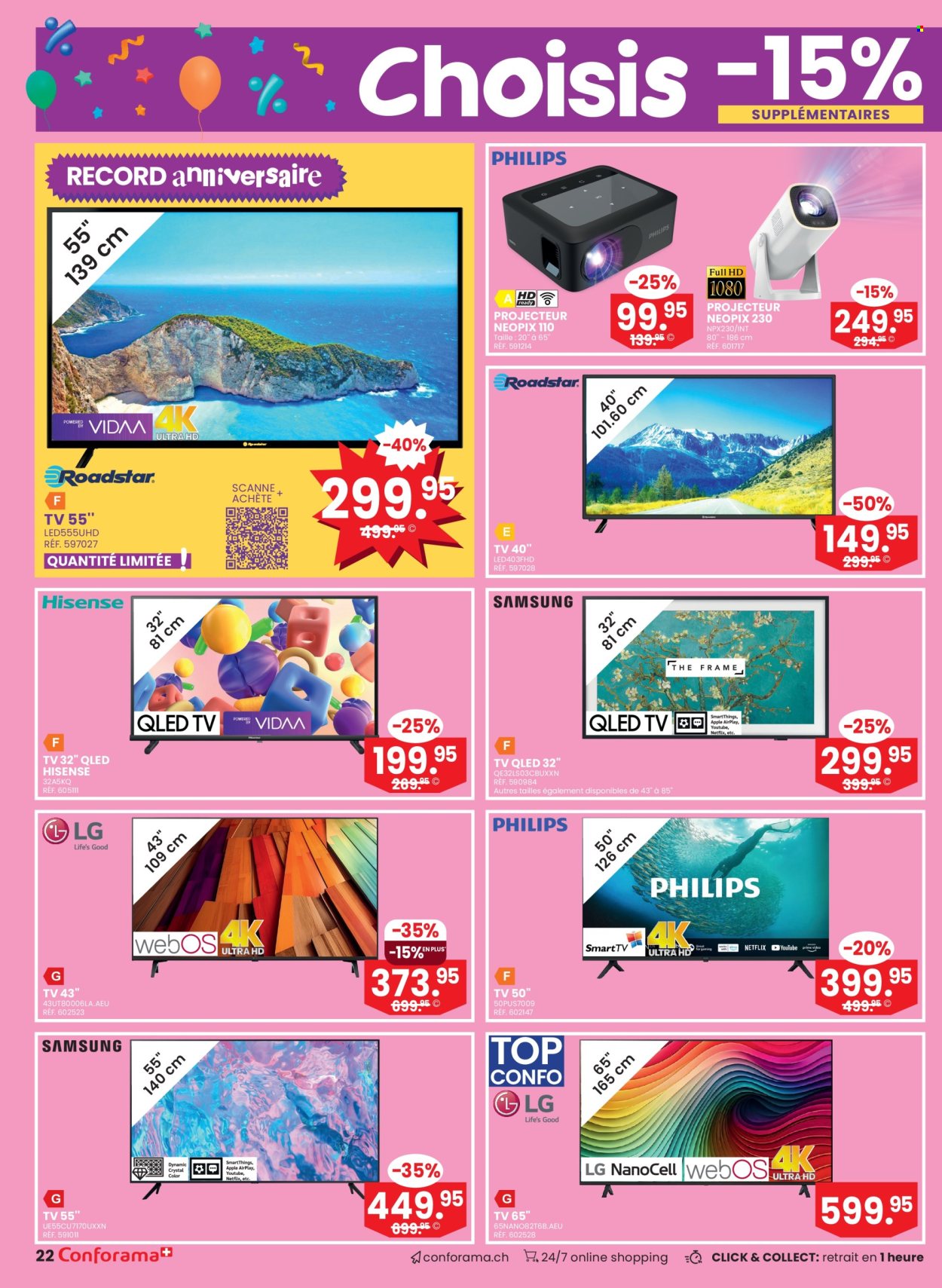 Volantino Conforama - 27.8.2024 - 9.9.2024. Pagina 22