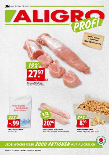 Prospekte ALIGRO - 2.9.2024 - 7.9.2024.