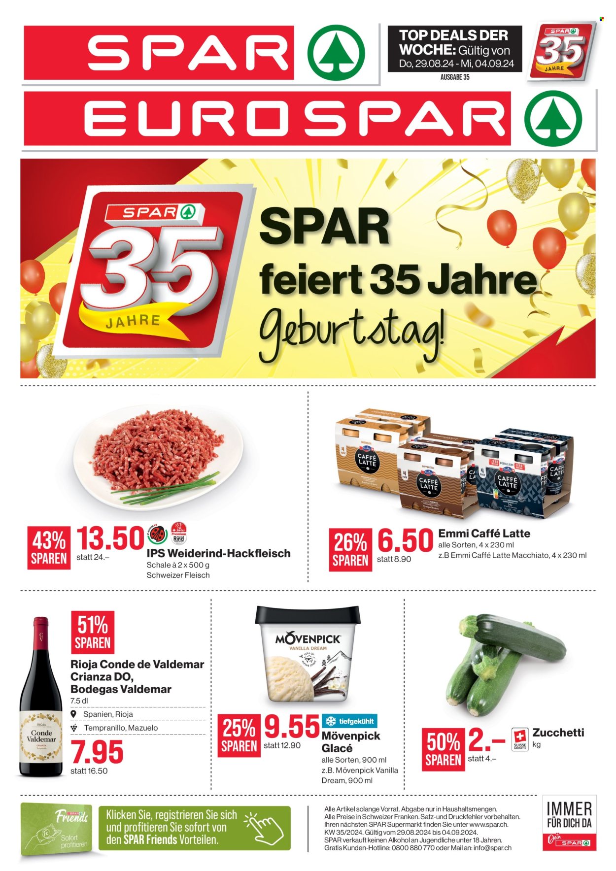 Volantino SPAR - 29.8.2024 - 4.9.2024. Pagina 1
