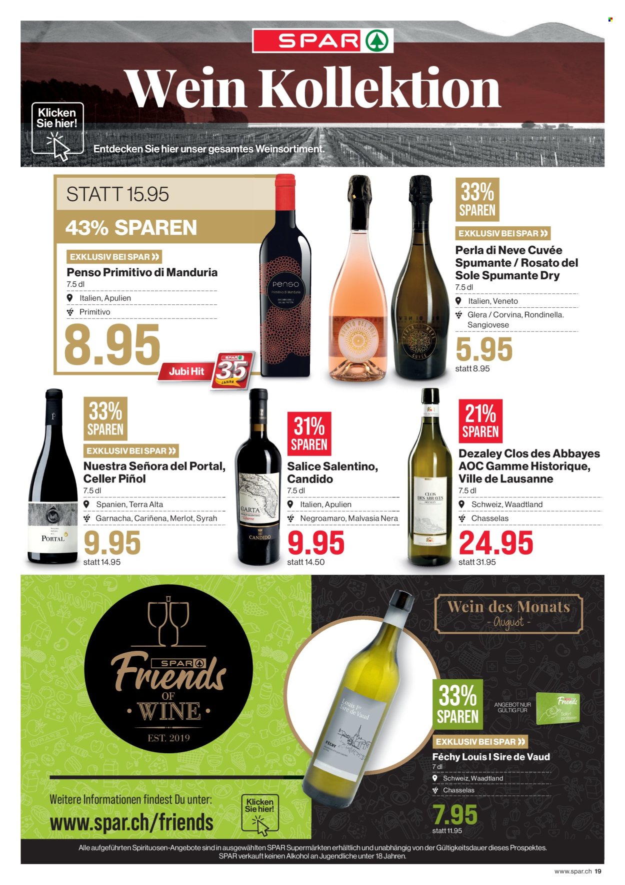Volantino SPAR - 29.8.2024 - 4.9.2024. Pagina 19