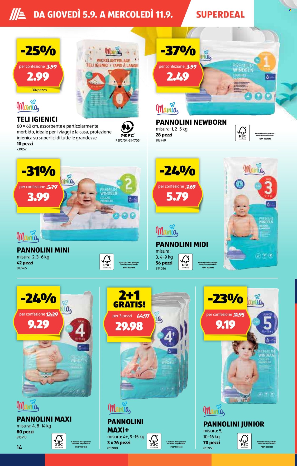 Volantino Aldi - 5.9.2024 - 11.9.2024. Pagina 15