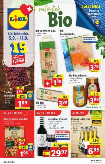 Volantino Lidl - 5.9.2024 - 11.9.2024.