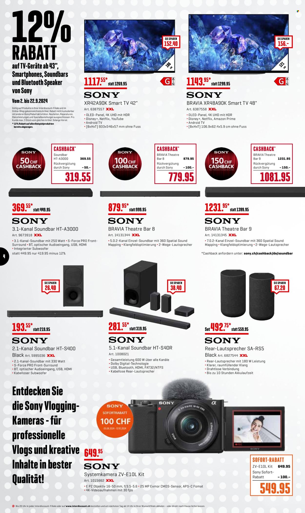 Catalogue Interdiscount - 2.9.2024 - 22.9.2024. Page 4