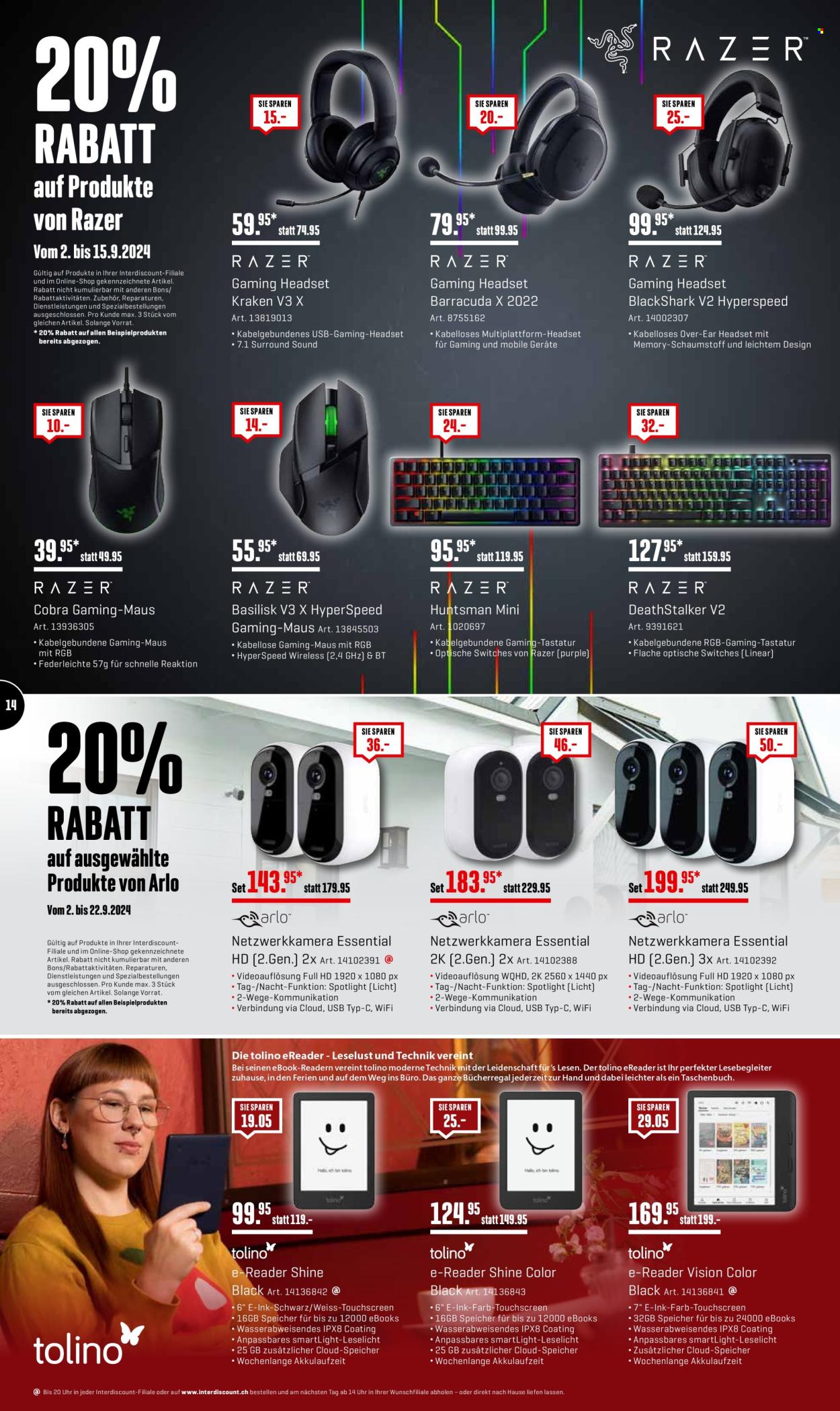 Catalogue Interdiscount - 2.9.2024 - 22.9.2024. Page 14