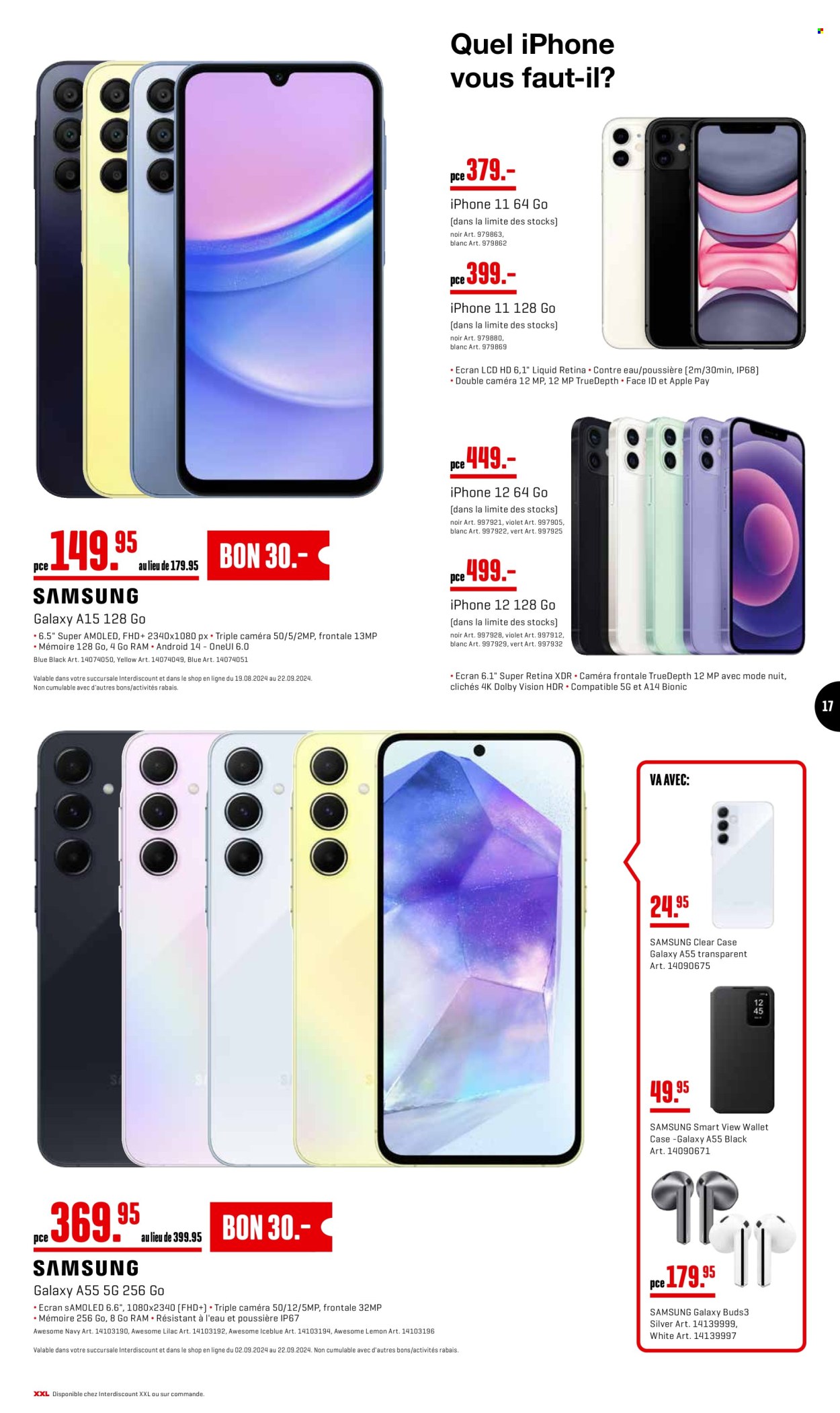 Catalogue Interdiscount - 9.9.2024 - 22.9.2024. Page 17