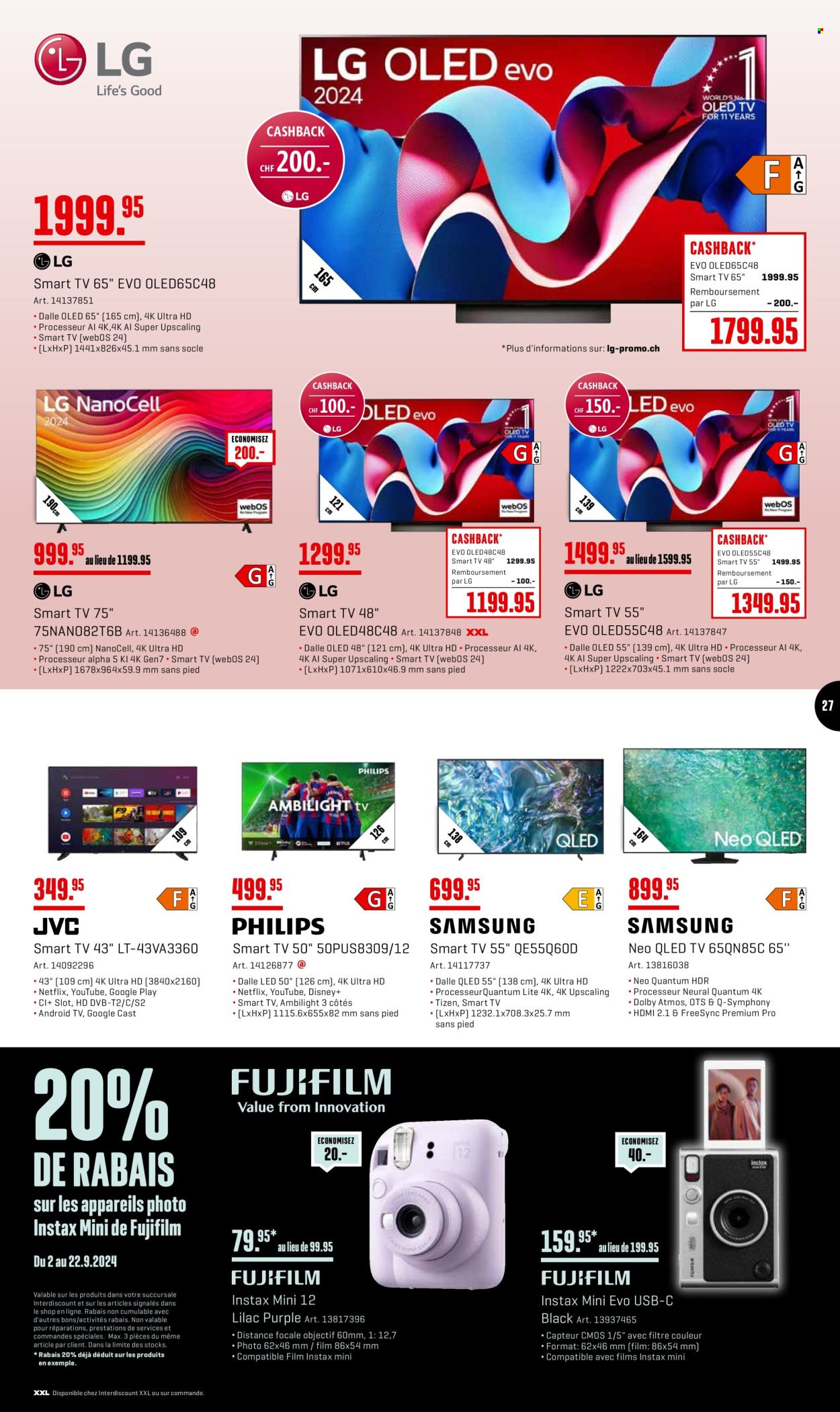 Catalogue Interdiscount - 9.9.2024 - 22.9.2024. Page 27