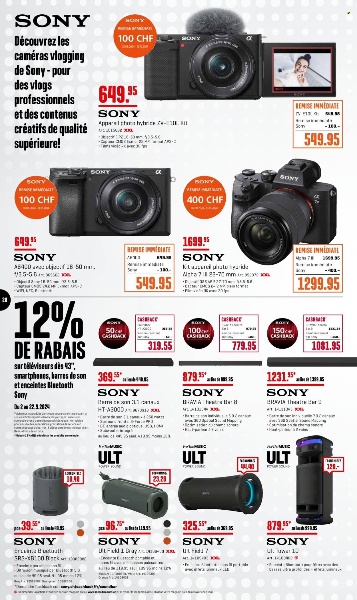 Catalogue Interdiscount - 9.9.2024 - 22.9.2024. Page 28