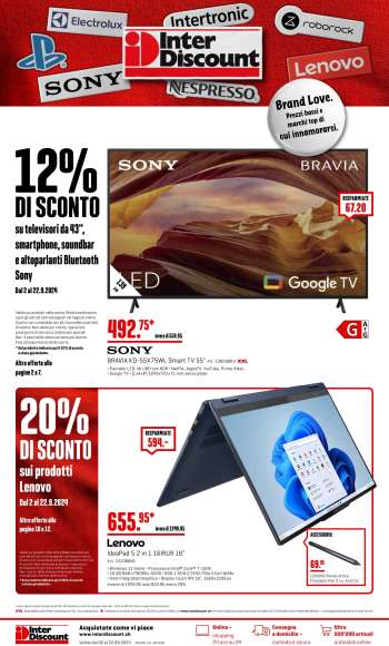 Volantino Interdiscount - 2.9.2024 - 22.9.2024.