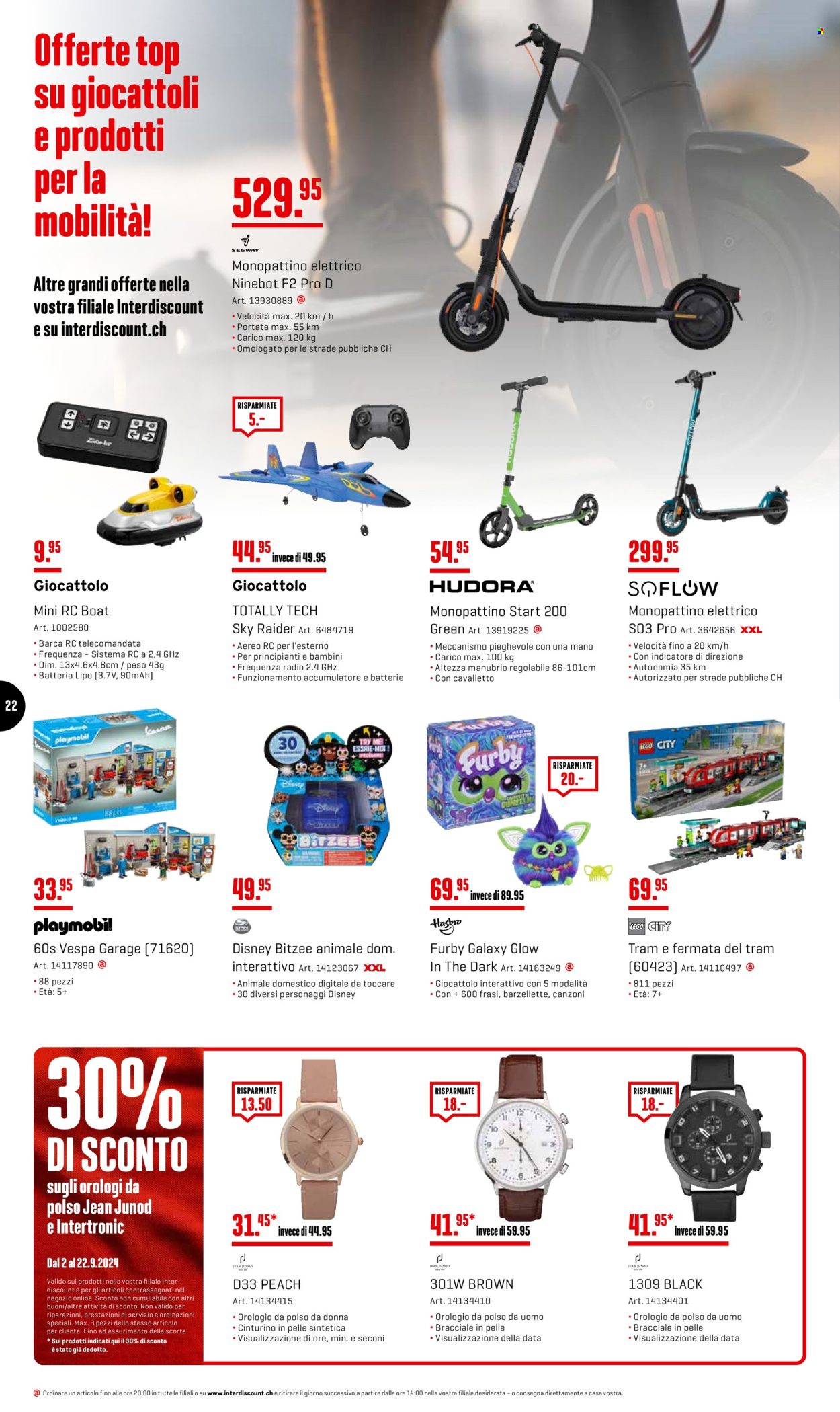 Prospekt Interdiscount - 2.9.2024 - 22.9.2024. Seite 22