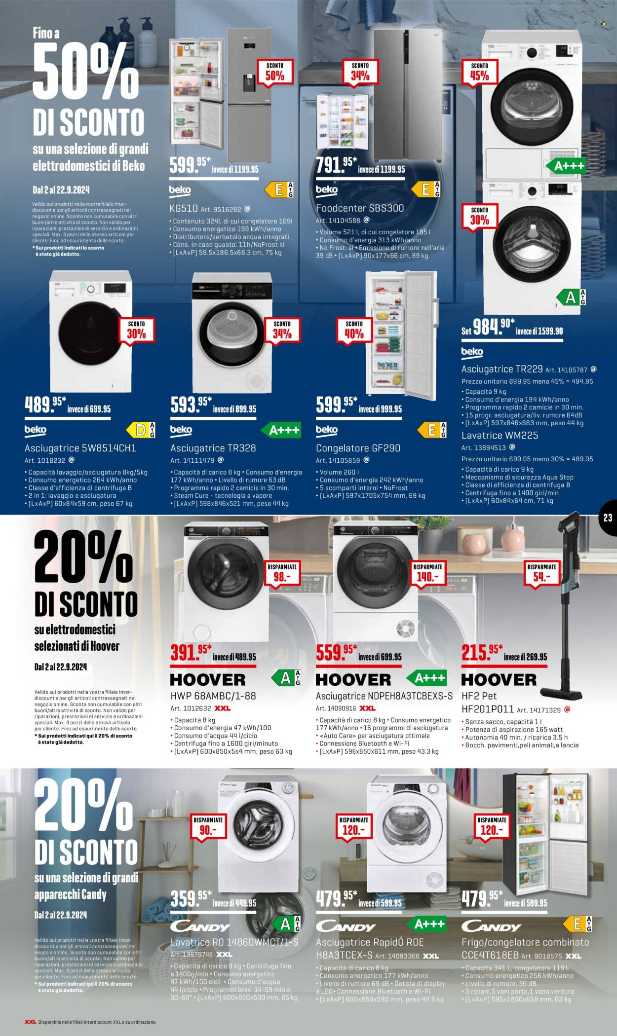 Prospekt Interdiscount - 2.9.2024 - 22.9.2024. Seite 23