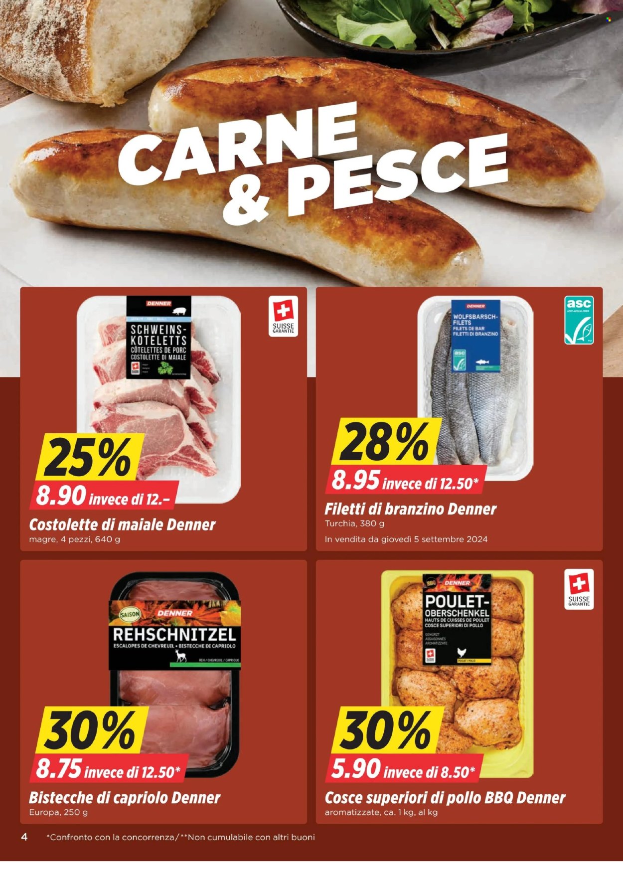 Volantino Denner - 3.9.2024 - 9.9.2024. Pagina 4