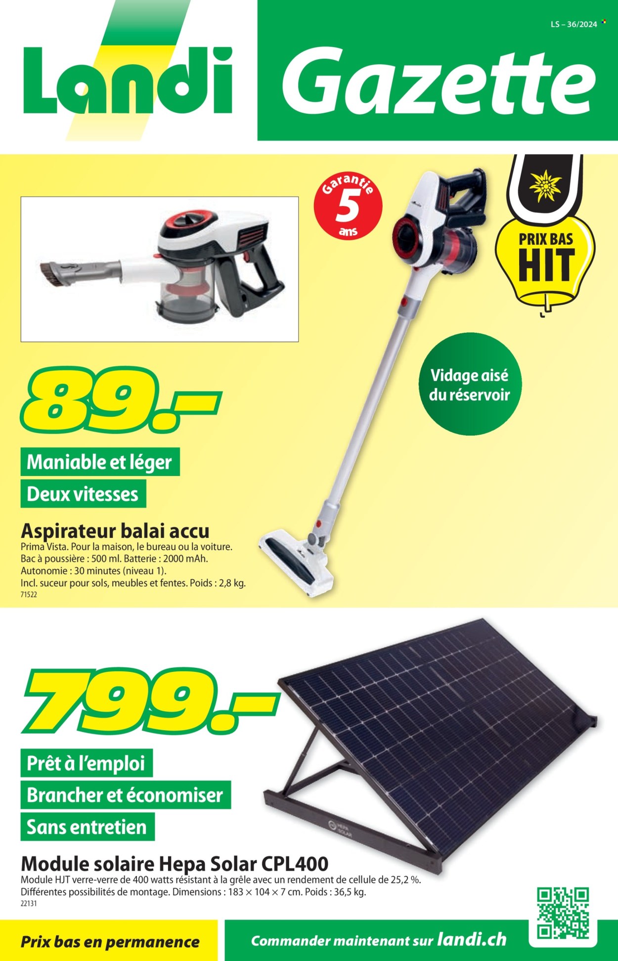 Catalogue Landi - 2.9.2024 - 15.9.2024. Page 1