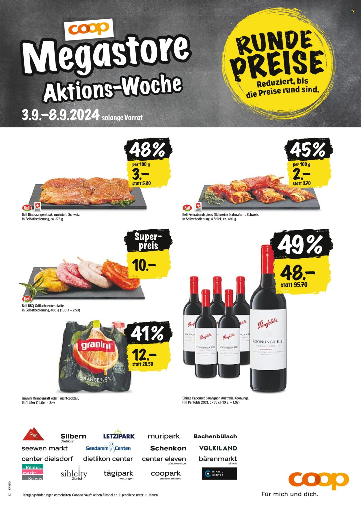 Prospekt Coop - 3.9.2024 - 8.9.2024. Seite 21