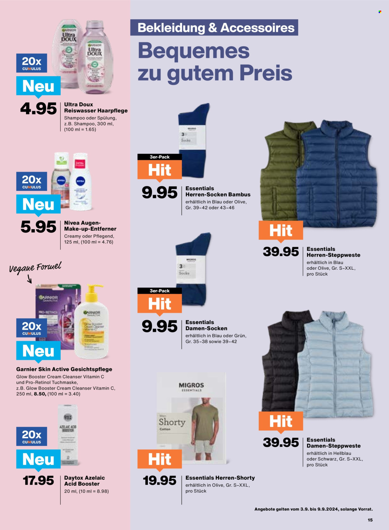 Volantino Migros - 3.9.2024 - 9.9.2024. Pagina 15