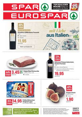 Volantino SPAR - 5.9.2024 - 11.9.2024.