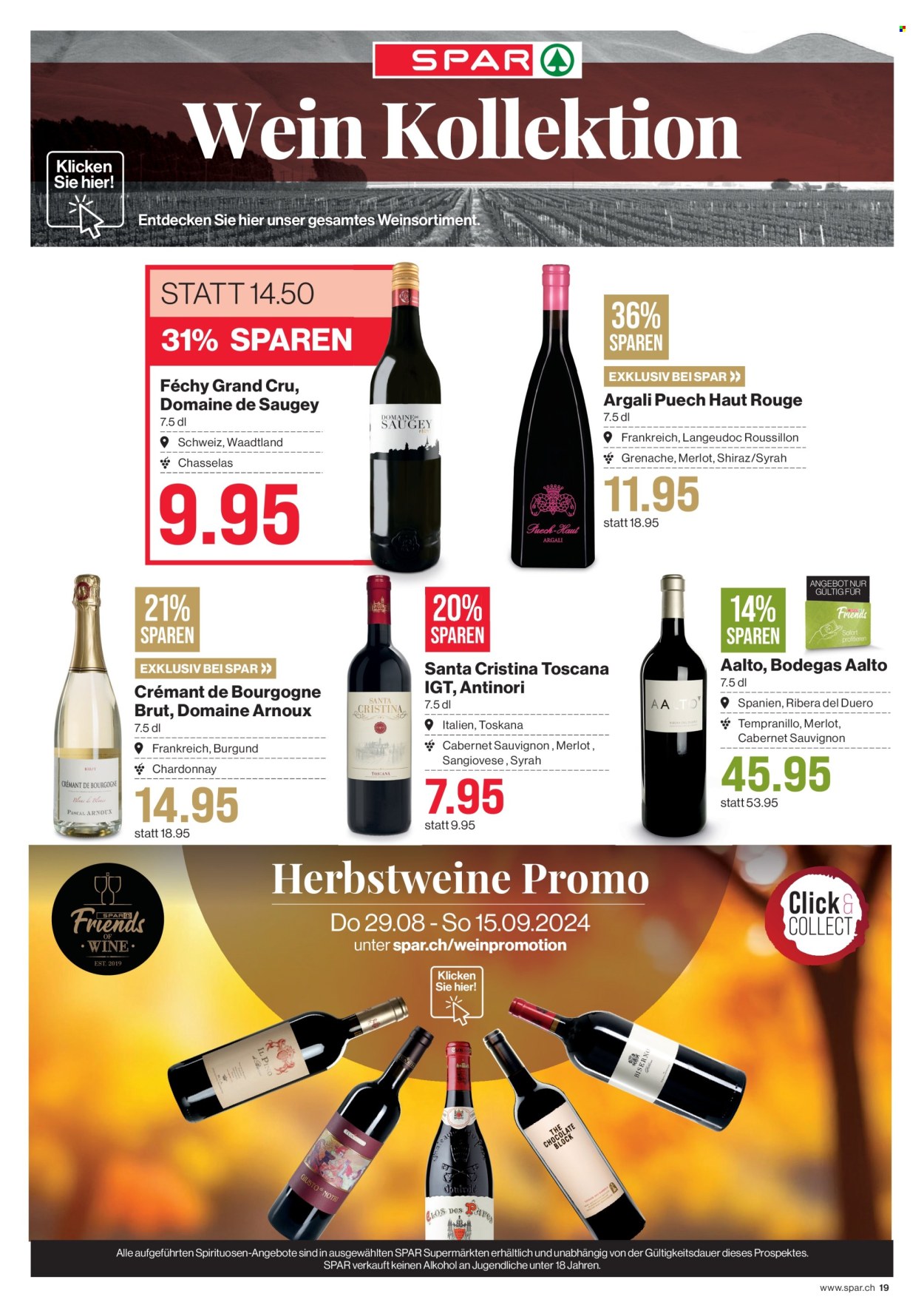 Volantino SPAR - 5.9.2024 - 11.9.2024. Pagina 19