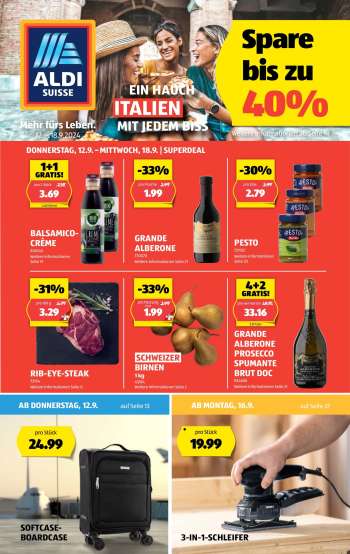 Volantino Aldi - 12.9.2024 - 18.9.2024.