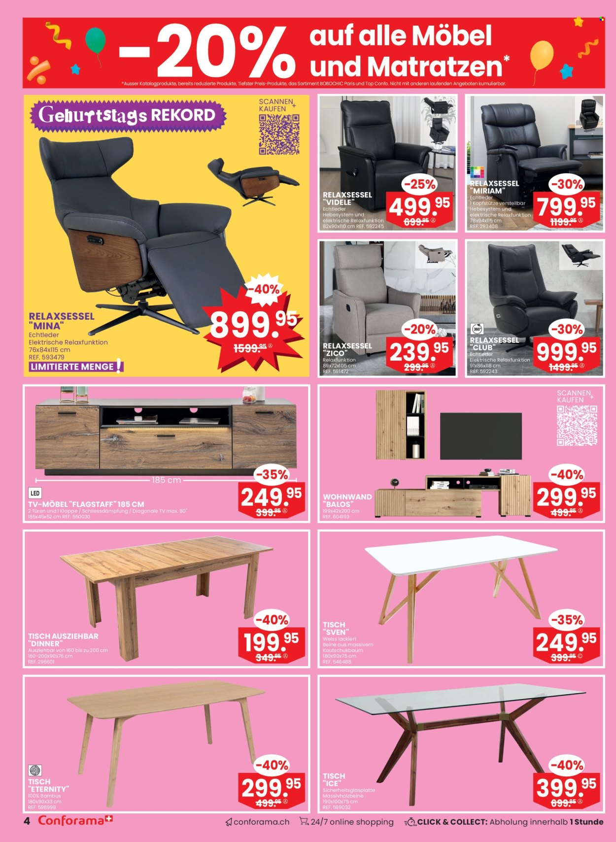 Volantino Conforama - 10.9.2024 - 23.9.2024. Pagina 4