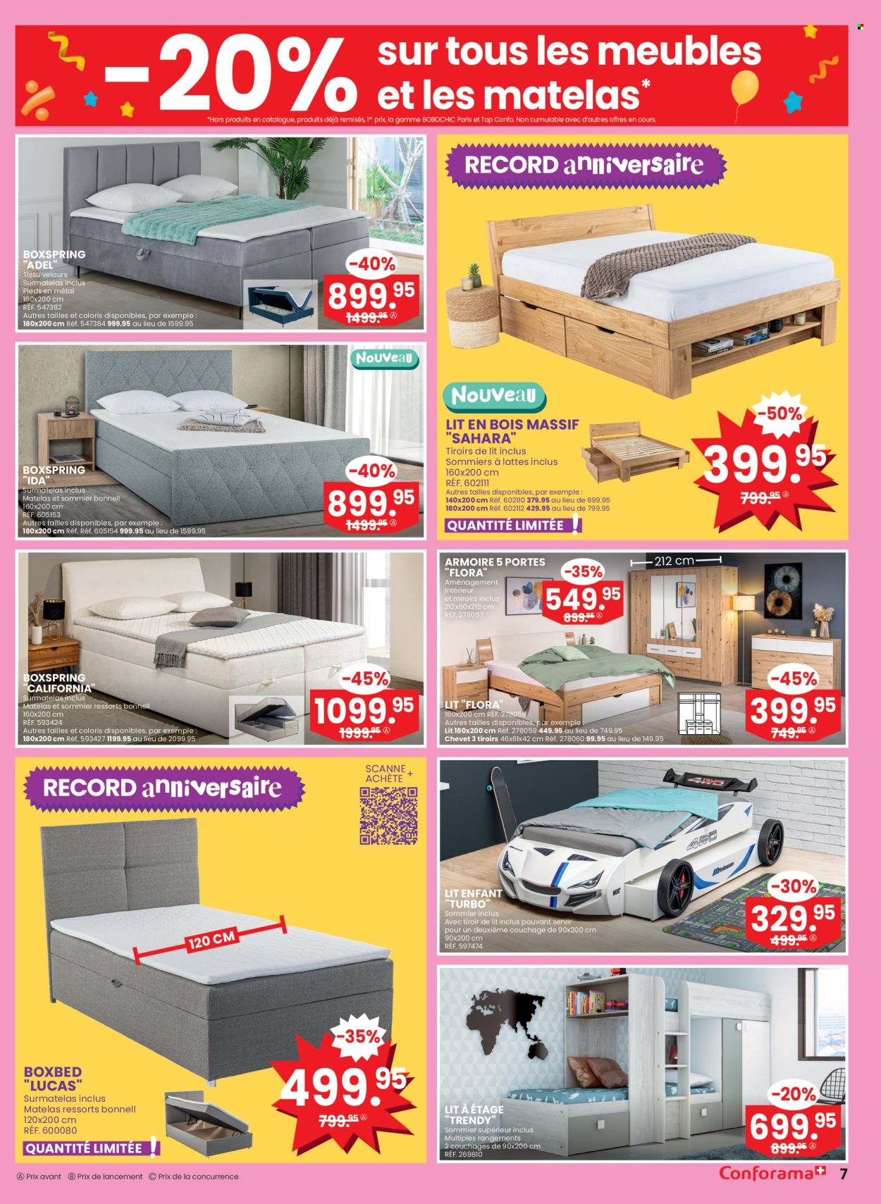 Volantino Conforama - 10.9.2024 - 23.9.2024. Pagina 7