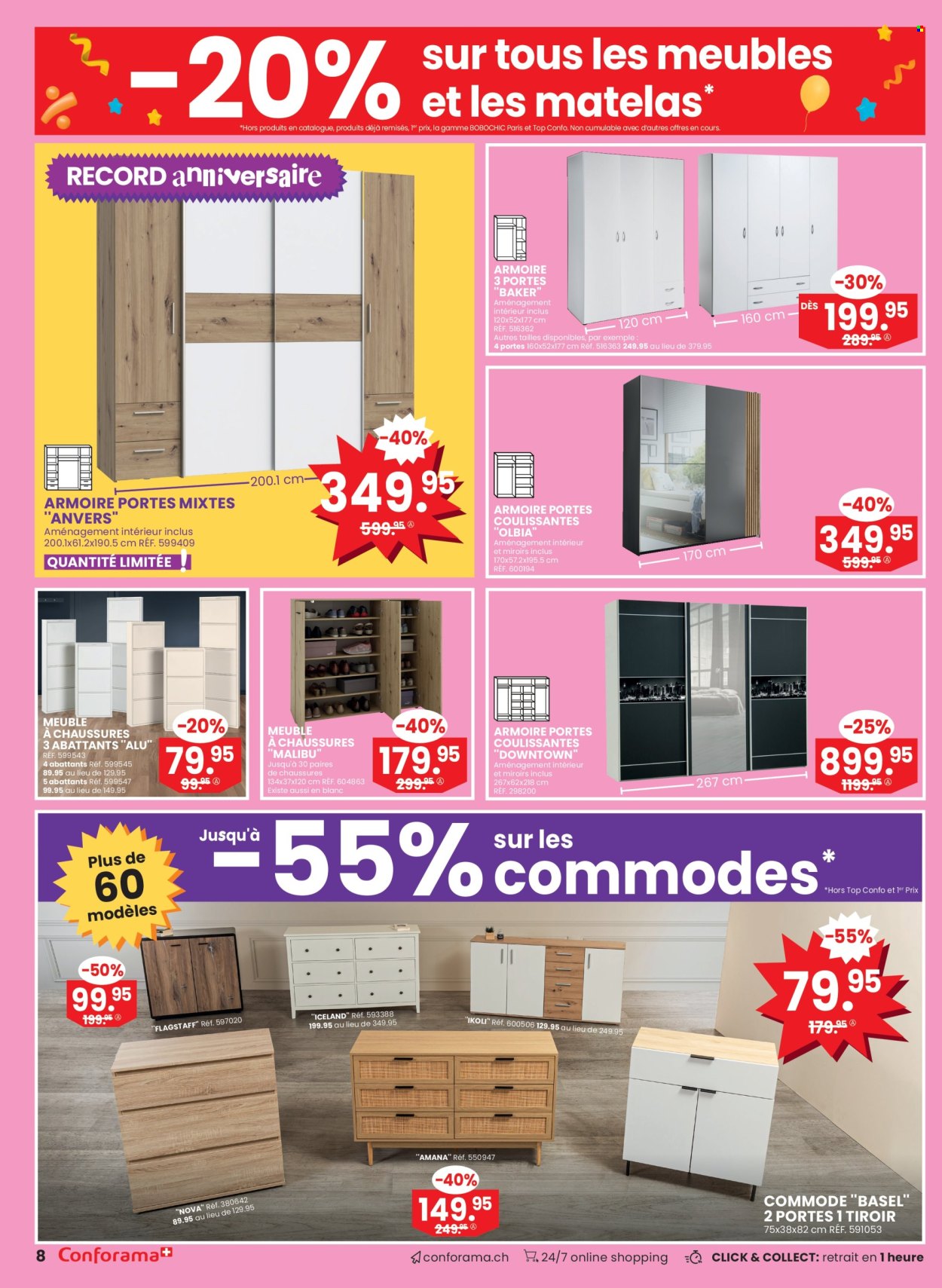 Volantino Conforama - 10.9.2024 - 23.9.2024. Pagina 8