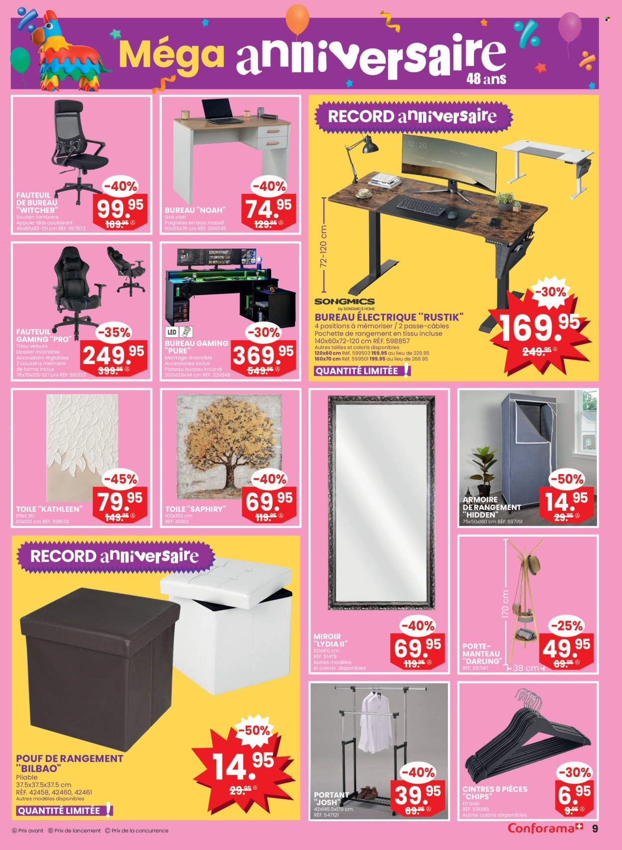 Volantino Conforama - 10.9.2024 - 23.9.2024. Pagina 9