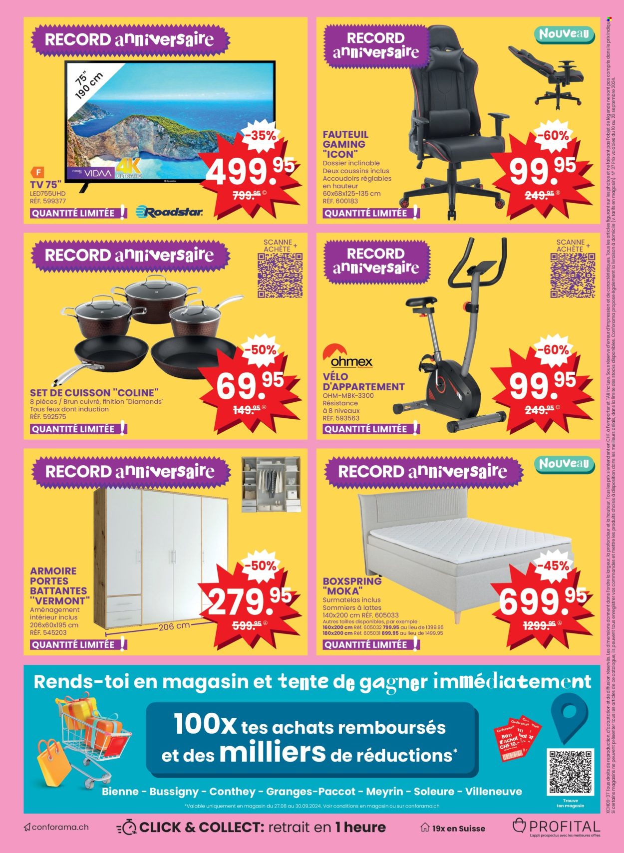 Volantino Conforama - 10.9.2024 - 23.9.2024. Pagina 16