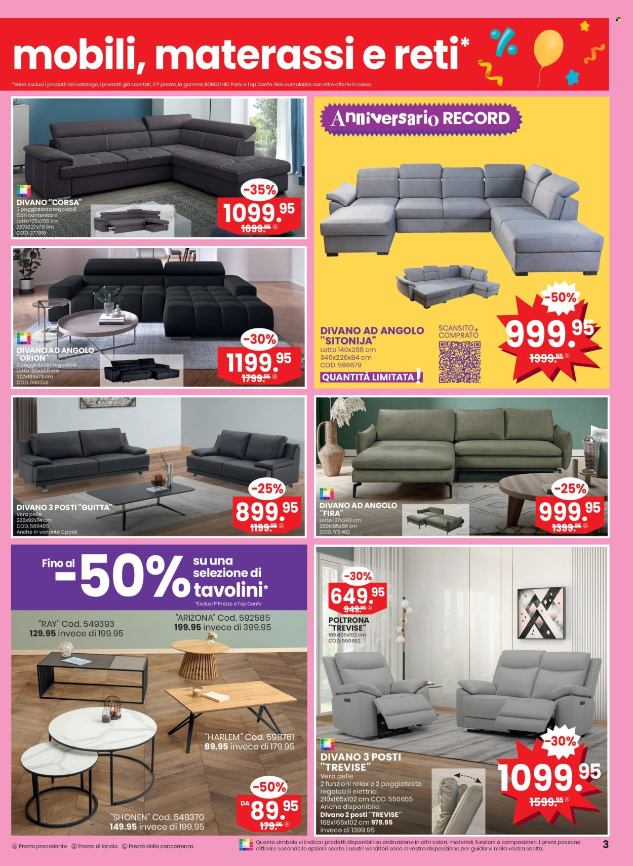 Volantino Conforama - 10.9.2024 - 23.9.2024. Pagina 3