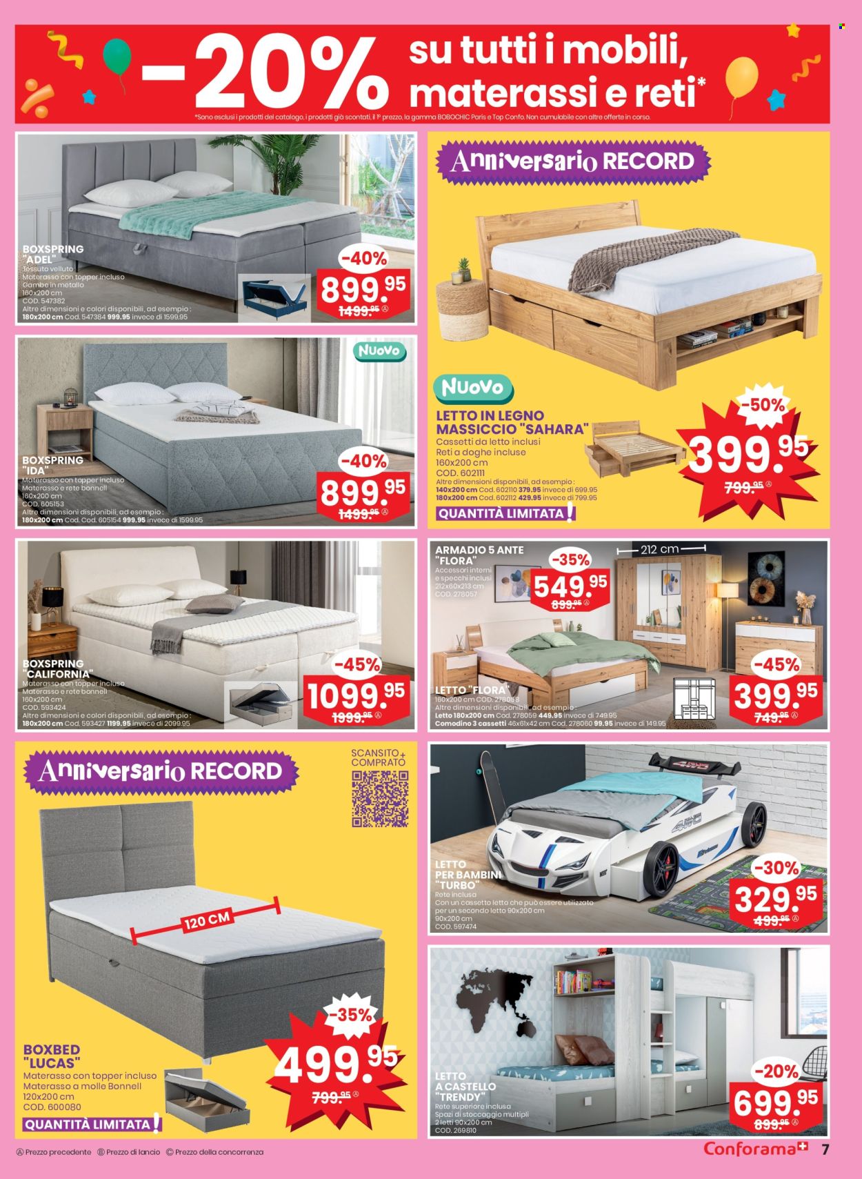 Volantino Conforama - 10.9.2024 - 23.9.2024. Pagina 7