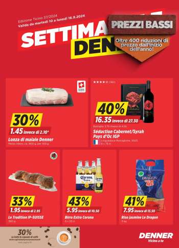 Catalogue Denner - 10.9.2024 - 16.9.2024.
