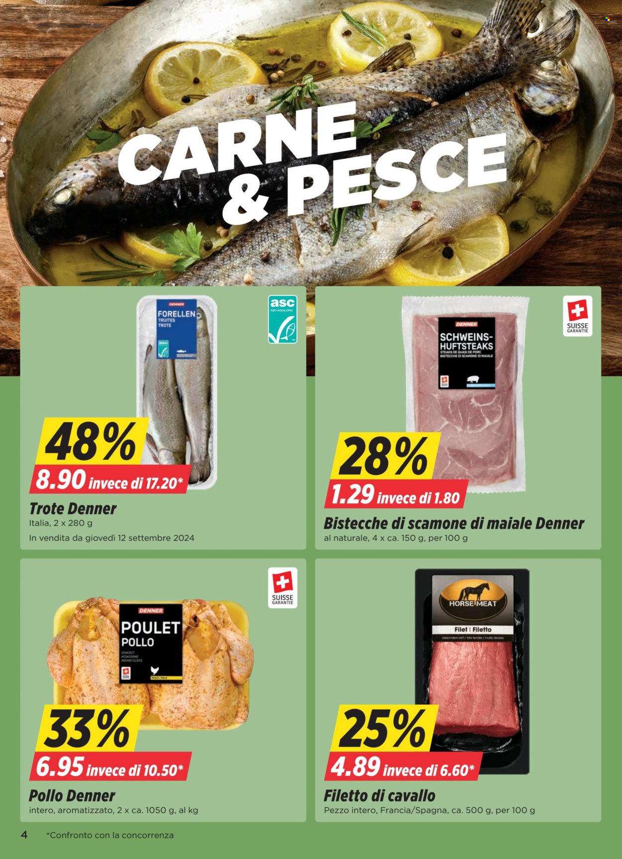 Prospekt Denner - 10.9.2024 - 16.9.2024. Seite 4
