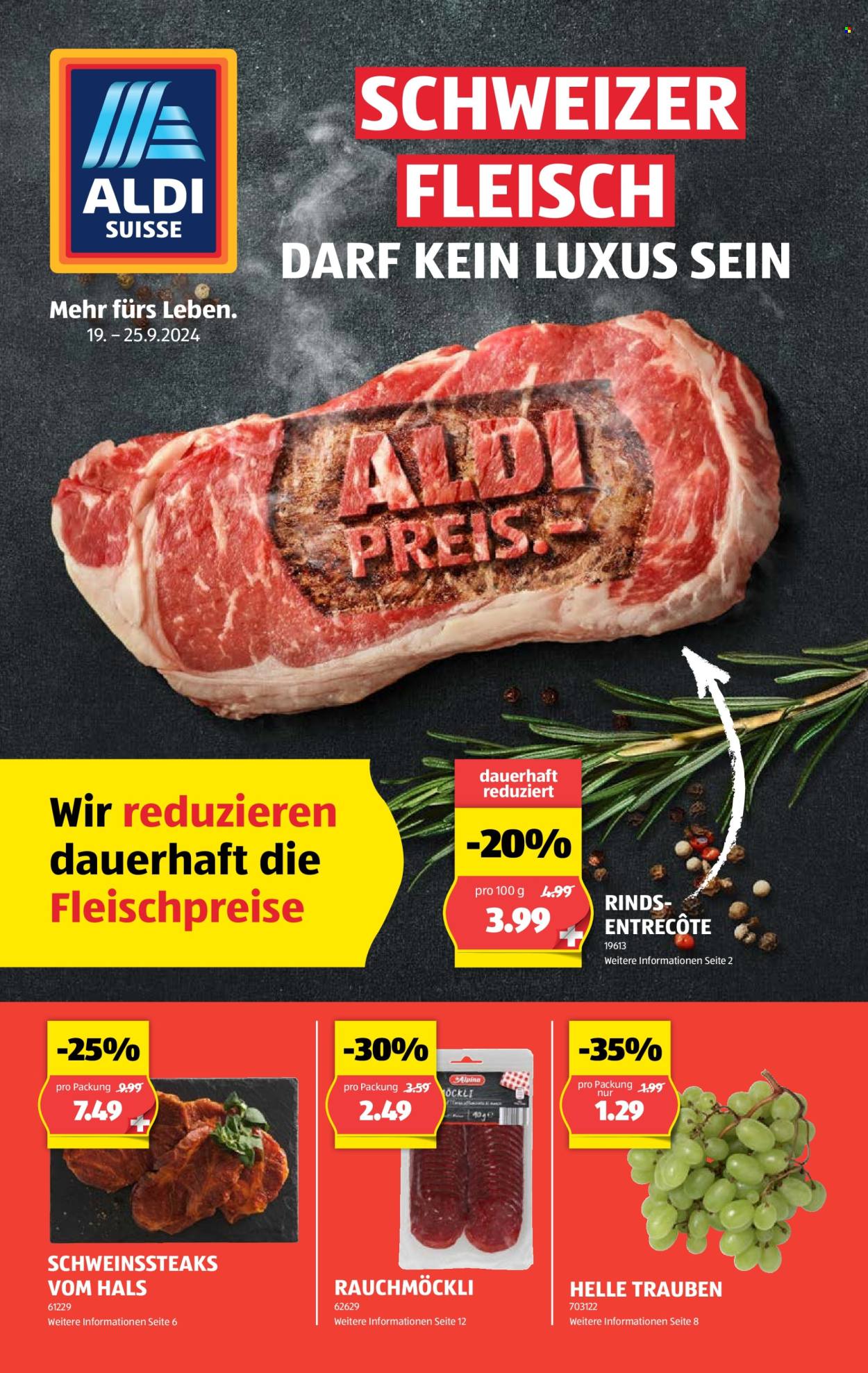Volantino Aldi - 19.9.2024 - 25.9.2024. Pagina 1